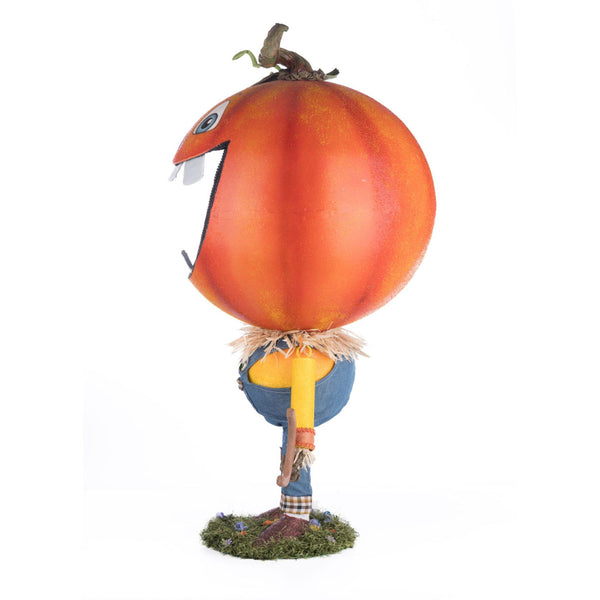 Load image into Gallery viewer, Katherine&#39;s Collection Pumpkin Boy Candy Container
