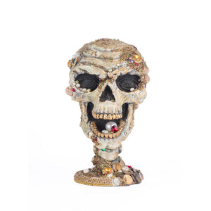 Katherine's Collection Treacherous Treasure Tall Skull Tabletop