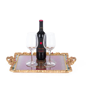 Katherine's Collection Christmas Castle Serving Tray