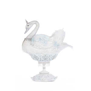 Katherine's Collection Shimmering Swan Bowl