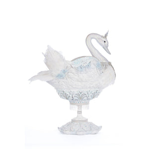 Katherine's Collection Shimmering Swan Bowl