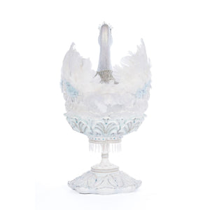 Katherine's Collection Shimmering Swan Bowl