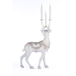 Katherine's Collection Crystal Christmas Standing Deer Candleholder