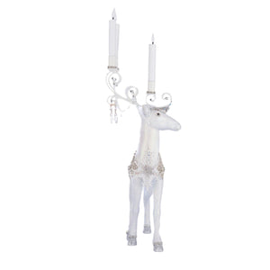 Katherine's Collection Crystal Christmas Standing Deer Candleholder