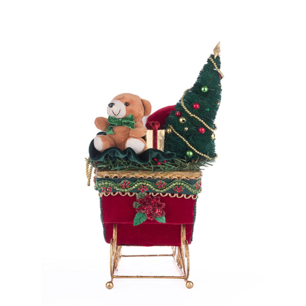Load image into Gallery viewer, Katherine&#39;s Collection Holiday Magic Table Top Sleigh

