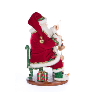 Katherine's Collection Holiday Magic Santa With Marionette