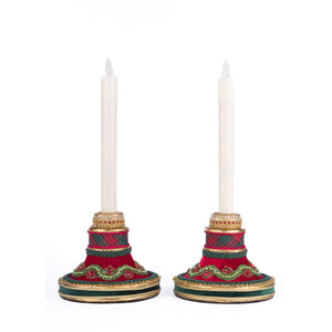 Katherine's Collection Holiday Magic Candle Sticks Set Of 2