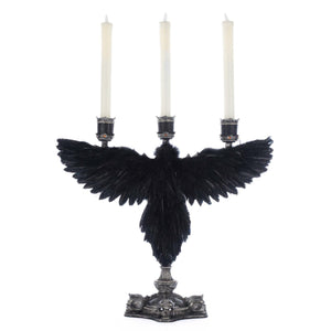 Katherine's Collection Macabre Crow Candelabra