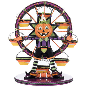 Katherine's Collection Pumpkin Ferris Wheel Cupcake Holder