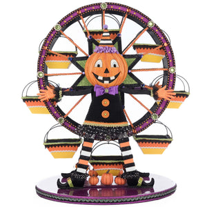 Katherine's Collection Pumpkin Ferris Wheel Cupcake Holder