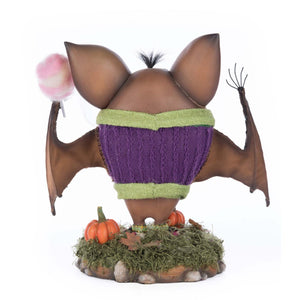 Katherine's Collection Fangs the Bat in Sweater Tabletop