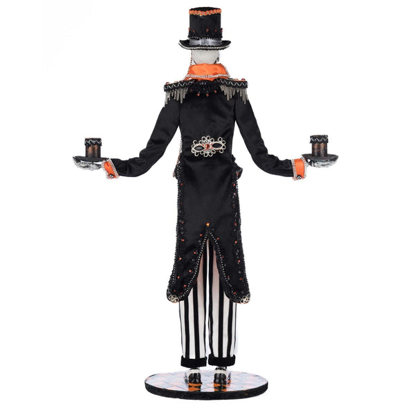 Load image into Gallery viewer, Katherine's Collection Macabre Skeleton Candelabra
