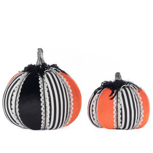 Katherine's Collection Macabre Pumpkins Set of 2