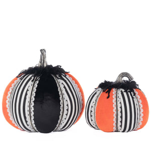 Katherine's Collection Macabre Pumpkins Set of 2