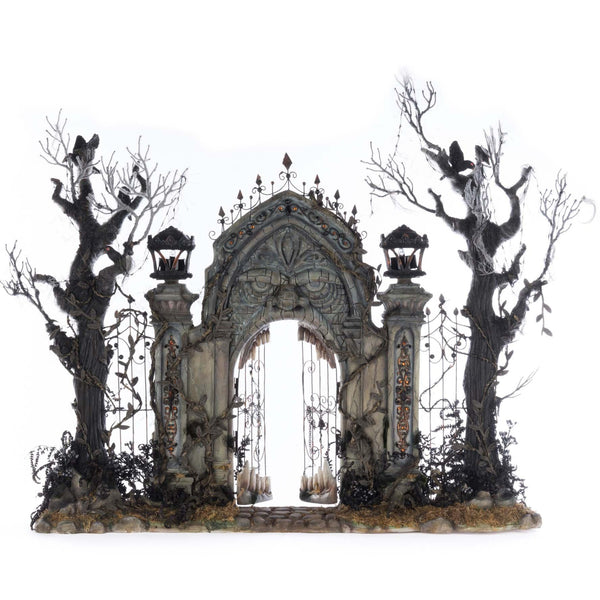 Load image into Gallery viewer, Katherine's Collection Macabre Mansion Gates
