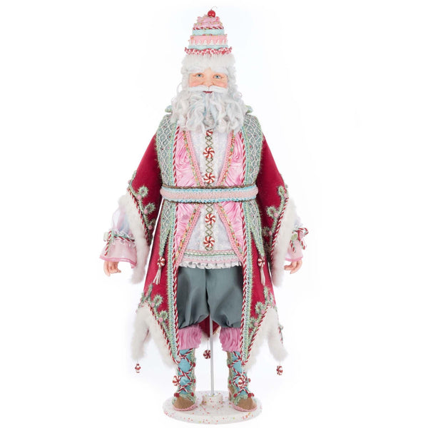 Load image into Gallery viewer, Katherine&#39;s Collection Kris Kringleberry Santa Doll
