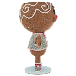 Katherine's Collection Stick E. Sweet Gingerbread Boy Candy Container