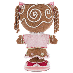 Katherine's Collection Sugar E. Sweet Gingerbread Girl Candy Container