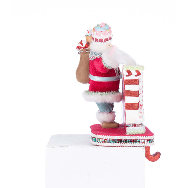 Load image into Gallery viewer, Katherine&#39;s Collection Sweet Delights Santa Stocking Holder
