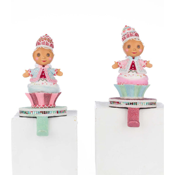 Load image into Gallery viewer, Katherine&#39;s Collection Sweet Delights Gingerbread Stocking Holder Assortment of 2
