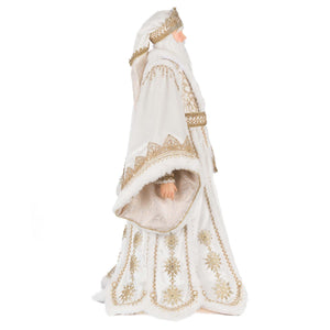 Katherine's Collection Golden Leaf Santa Doll