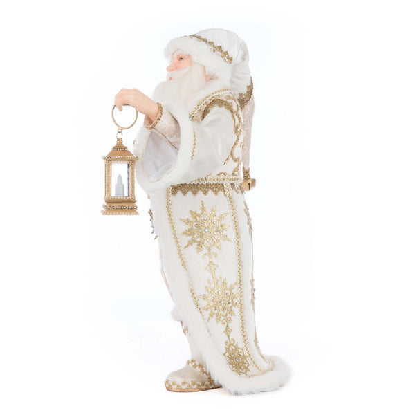 Load image into Gallery viewer, Katherine&#39;s Collection Golden Leaf Santa Tabletop
