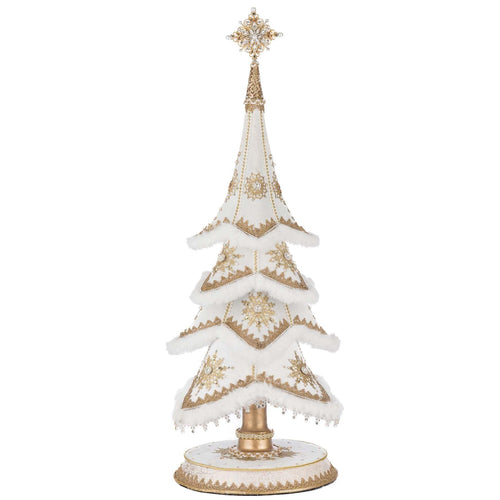 Katherine's Collection Golden Bells of Brilliance Tabletop Tree