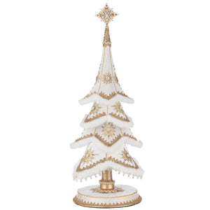 Katherine's Collection Golden Bells of Brilliance Tabletop Tree