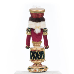 Katherine's Collection Winter Balsam Nutcracker Stocking Holder