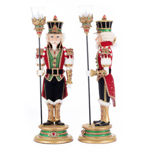 Katherine's Collection Christmas Ball Nutcracker Votive Assortment of 2