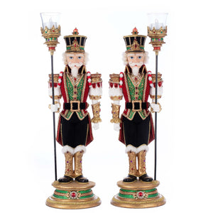 Katherine's Collection Christmas Ball Nutcracker Votive Assortment of 2