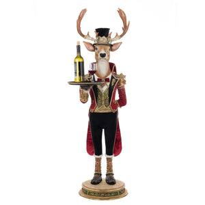 Katherine's Collection Christmas Ball Reindeer Butler 48-Inch