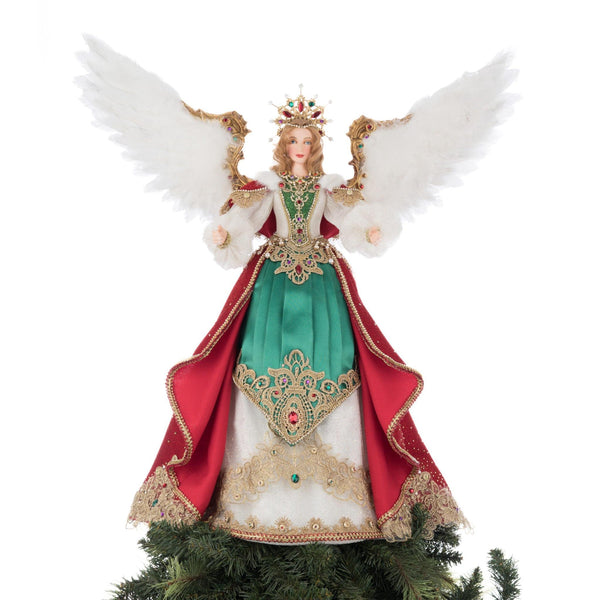 Load image into Gallery viewer, Katherine&#39;s Collection Christmas Ball Angelina Tree Topper
