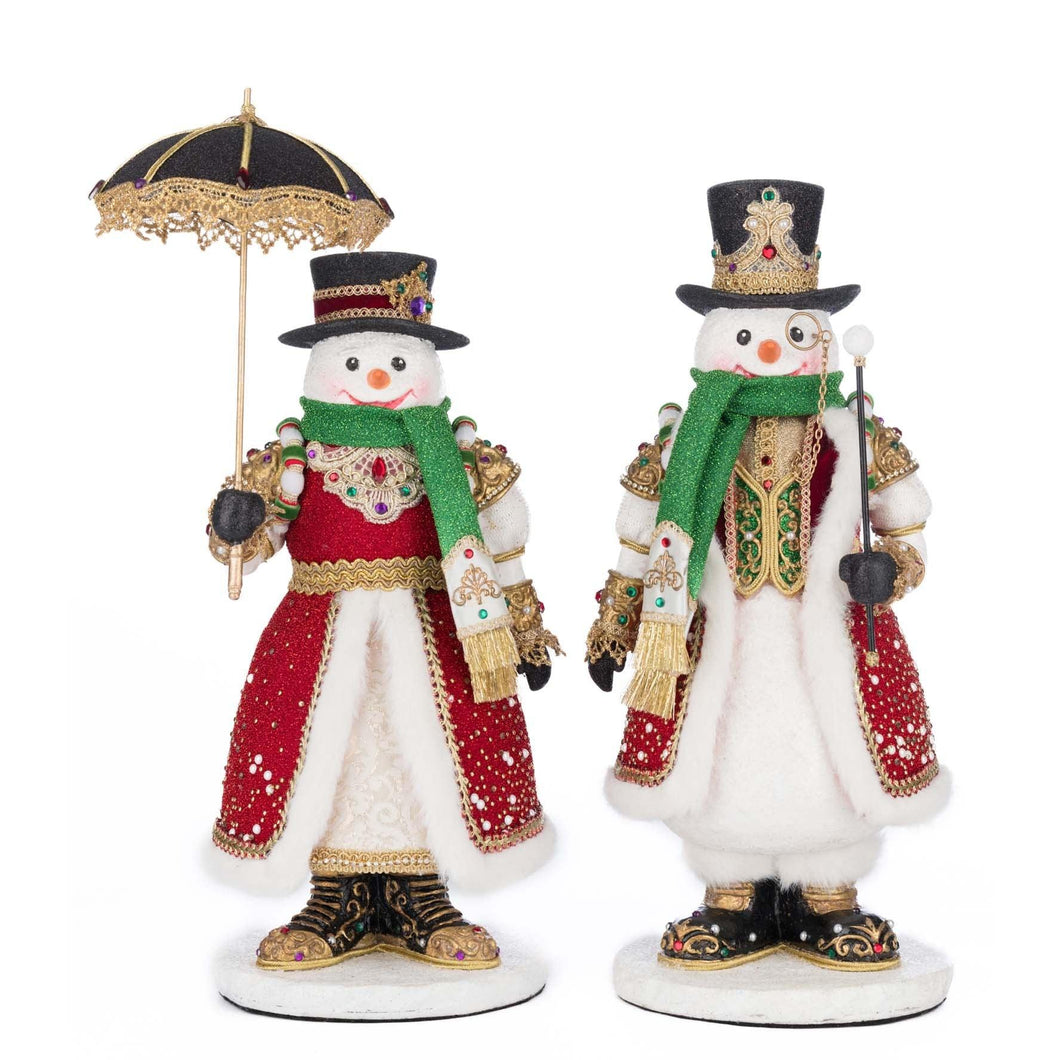 Katherine's Collection Sir Frosty Banks and Dame Icy Banks Assortment of 2