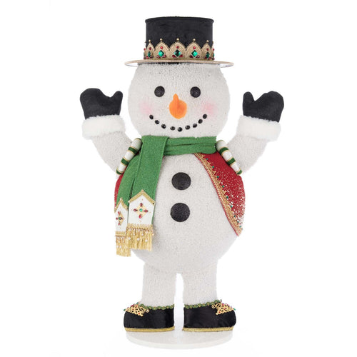 Katherine's Collection Christmas Ball Snowman Candy Container