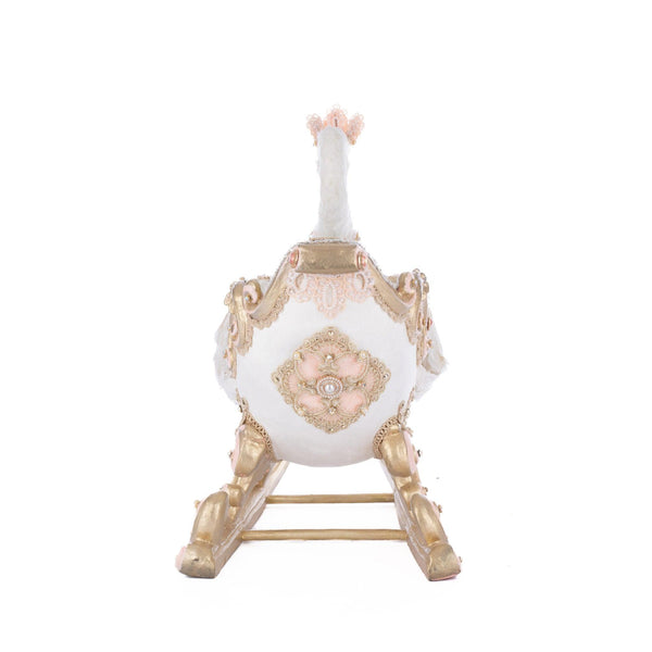 Load image into Gallery viewer, Katherine&#39;s Collection Joyeux Noel Swan Sleigh
