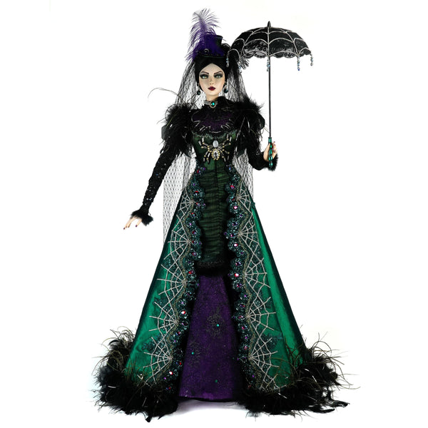 Load image into Gallery viewer, Katherine's Collection Lady Emeralda Evermourn Doll
