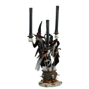 Katherine's Collection Witchy Witches Candelabra