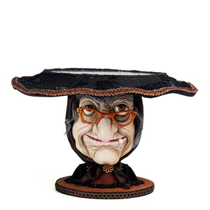 Katherine's Collection Witchy Woman Cake Plate