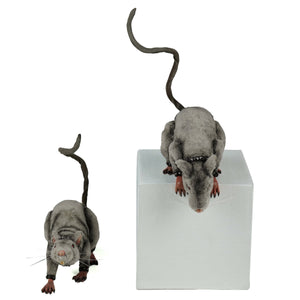 Katherine's Collection Tabletop and Ledge Hanging Rats Assortment of 2