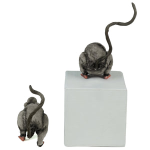 Katherine's Collection Tabletop and Ledge Hanging Rats Assortment of 2