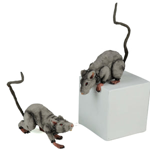 Katherine's Collection Tabletop and Ledge Hanging Rats Assortment of 2