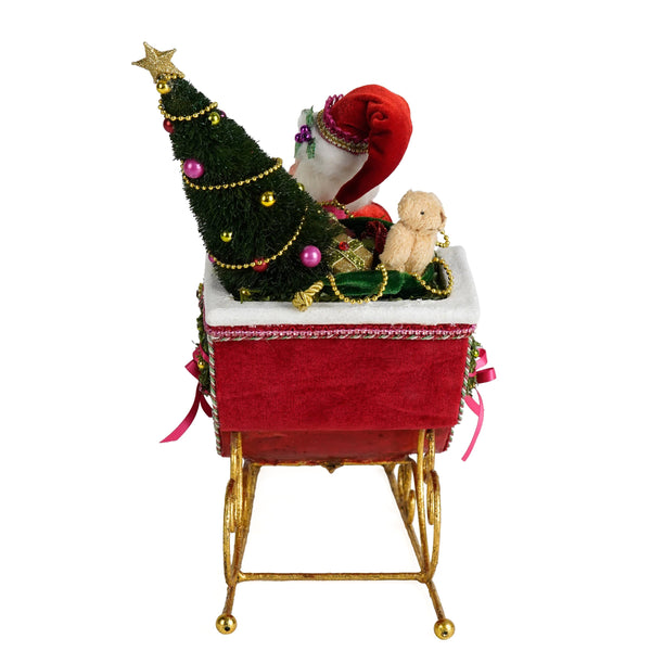 Load image into Gallery viewer, Katherine's Collection Papa Noel with Sleigh Tabletop
