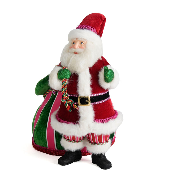 Load image into Gallery viewer, Katherine's Collection Papa Noel and Bag Candy Holder
