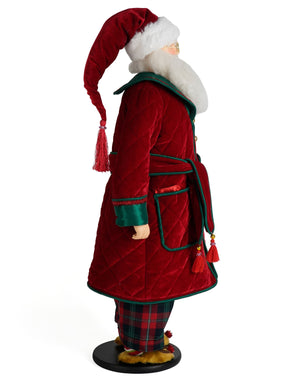 Katherine's Collection Merry and Magnificent Santa in PJs 32 - Inch