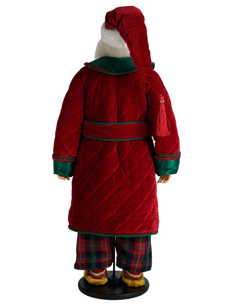 Load image into Gallery viewer, Katherine's Collection Merry and Magnificent Santa in PJs 32 - Inch
