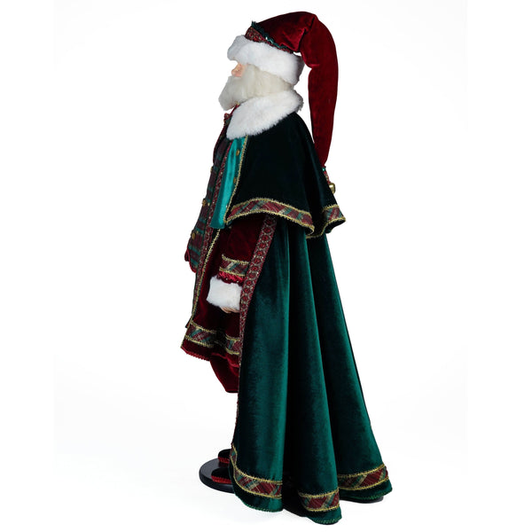 Load image into Gallery viewer, Katherine's Collection Christopher Tidings Santa Doll 32-Inch
