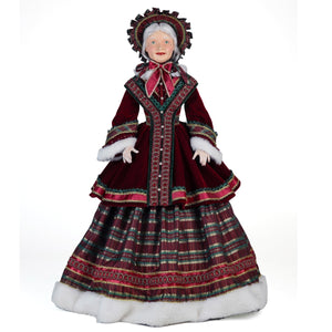 Katherine's Collection Mrs. Grace Tidings Doll 32-Inch