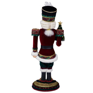 Katherine's Collection Nutcracker with Tree Tabletop