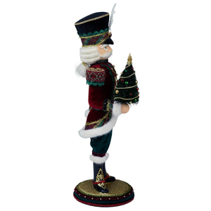 Katherine's Collection Nutcracker with Tree Tabletop